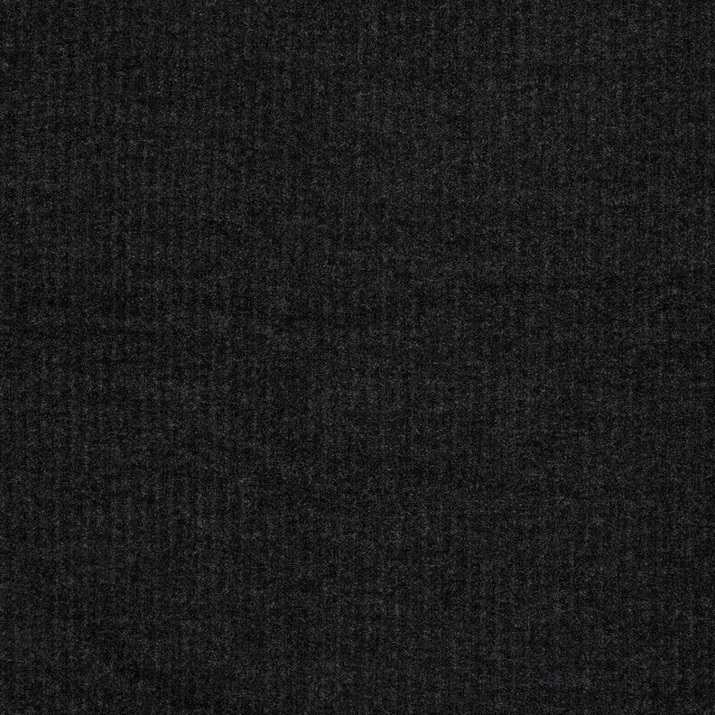 Malha canelada super macia Lisa – preto,  image number 1