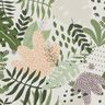 Tecido de algodão Cretone Plantas da selva abstratas – branco/verde,  thumbnail number 6