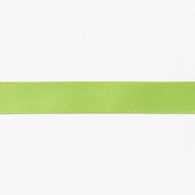 Fita de cetim [15 mm] – verde maçã,  image number 1