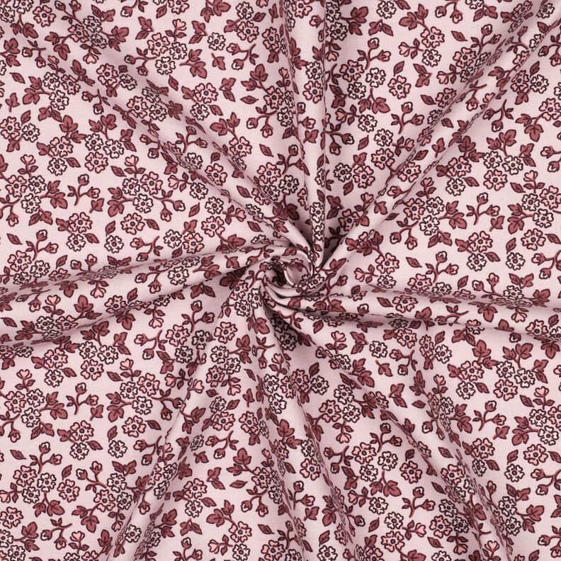 Flanela de algodão Florzinhas | Poppy Fabrics – rosé/malva,  image number 3