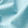 Tecido de algodão Cretone Motivo de azulejo pequeno – azul petróleo claro,  thumbnail number 2