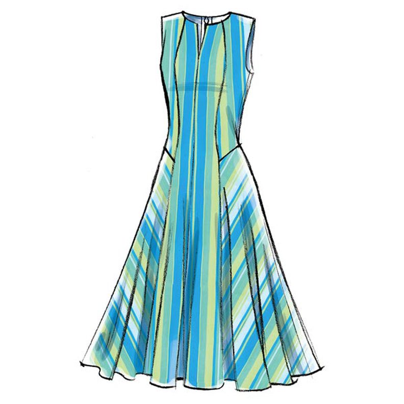 Vestidos, Vogue 9050 | 32 - 40,  image number 6