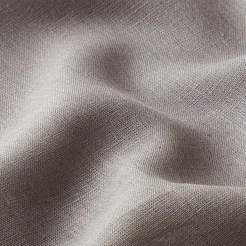 Tecido de linho – cinzento escuro,  image number 2