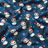 Jersey de algodão Panda em espírito natalino | Glitzerpüppi – azul-noite/cor de malagueta,  thumbnail number 2
