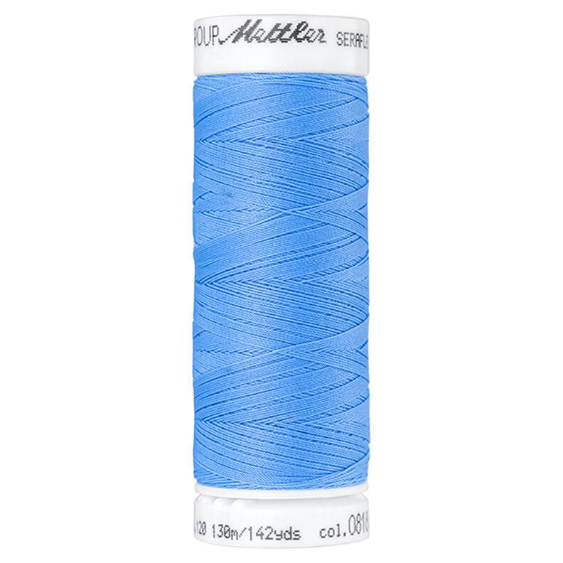 Linha de coser Seraflex para costuras elásticas (0818) | 130 m | Mettler – azul aço,  image number 1