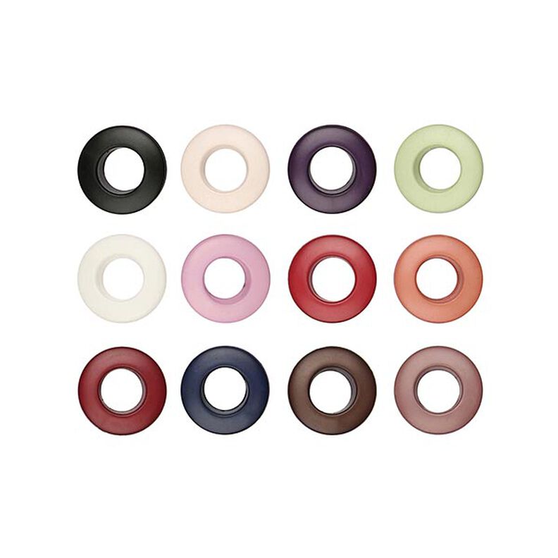 Ilhós Poliéster– preto,  image number 2