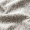 Jacquard Jersey Mistura de algodão Riscas ornamentadas – cinzento-seda,  thumbnail number 2