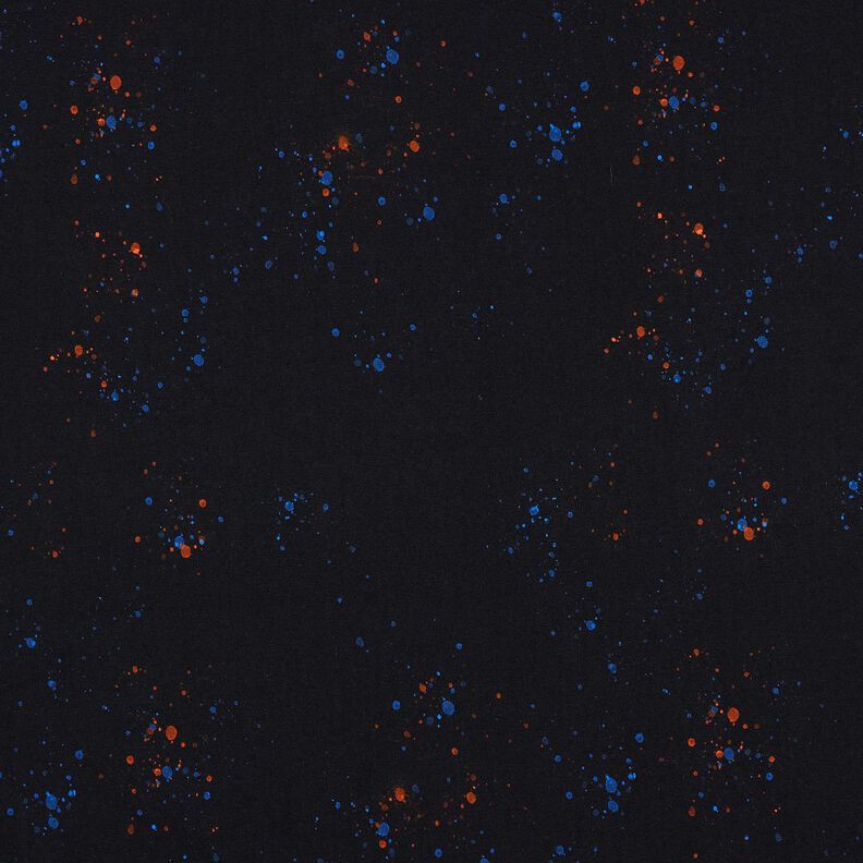 Jersey de algodão Barra Guitarra | Glitzerpüppi – preto/laranja,  image number 8