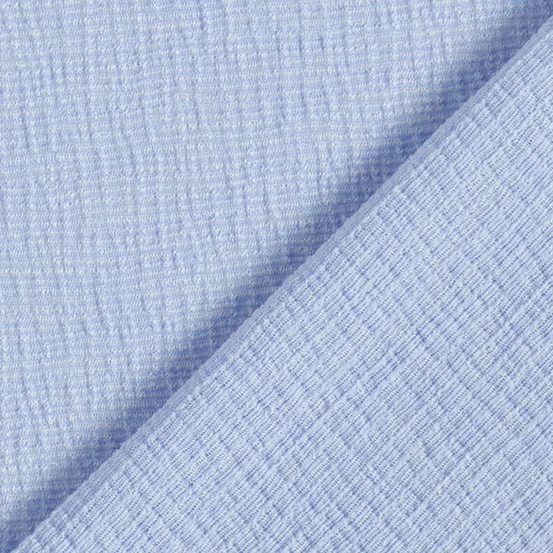 Jersey enrugado Liso – azul claro,  image number 3