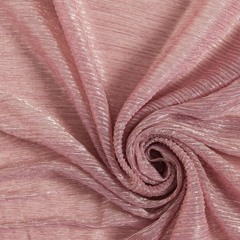 Plissado transparente Riscas brilho – rosa,  image number 3