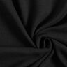 Jersey mini favos de algodão lisa – preto,  thumbnail number 1