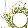 Coroa de flores Decoração com Bagas [Ø11 cm/ 39 cm] – branco/verde,  thumbnail number 2