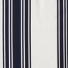 Tecido para decoração Panamá Riscas grossas – preto azulado/cinzento-névoa,  thumbnail number 1