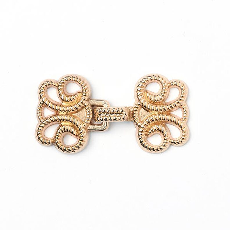 Fecho metálico Passamanaria - dourado metálica,  image number 1