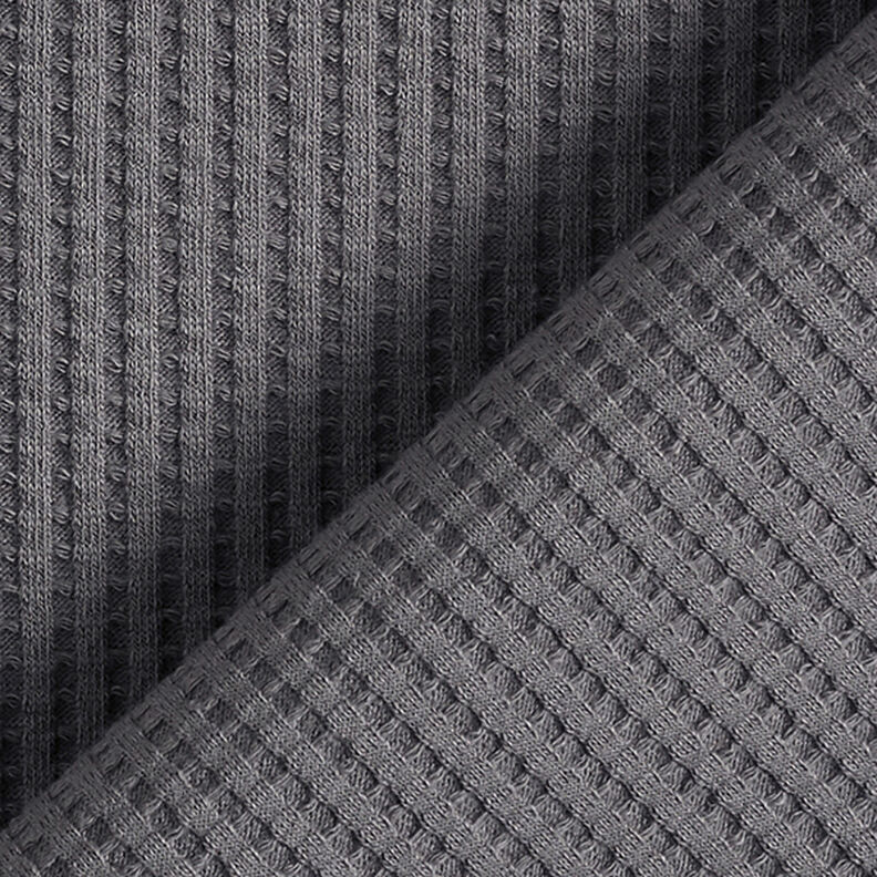 Jersey favos de algodão lisa – cinzento,  image number 3