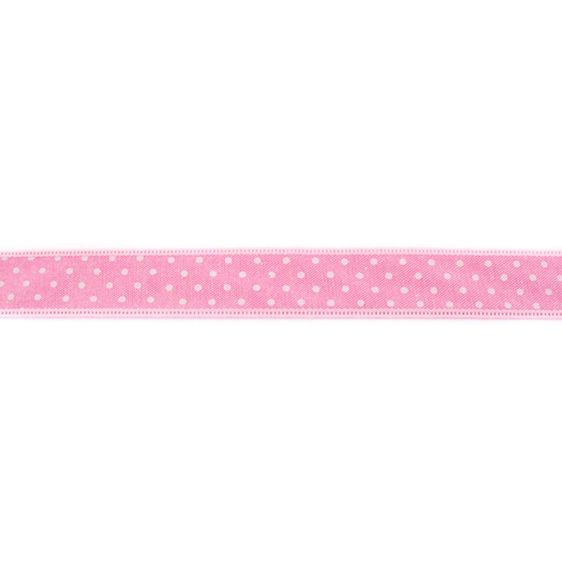 Fita de tecido Chambray pontos – rosa,  image number 1
