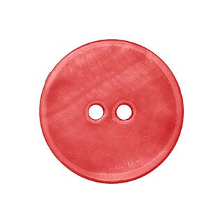 Botão madrepérola Cores pastel - vermelho, 