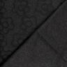 Tecido para sobretudos Flores em relevo – preto,  thumbnail number 4
