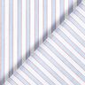 Tecido de algodão Riscas bicolores – branco/azul claro,  thumbnail number 4