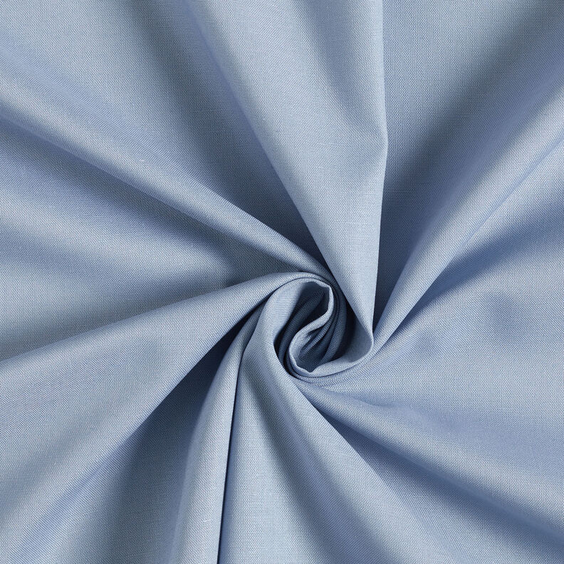 Tecido de algodão Cretone Liso – jeans azul claro,  image number 1