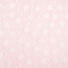 Tecido polar fofinho Estrelas e flores – rosé,  thumbnail number 1