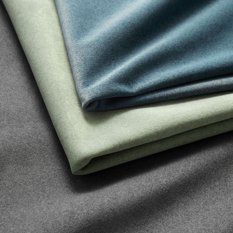 Tecido térmico para cortinas Melange fina – azul petróleo claro,  image number 6