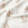 GOTS Jersey de algodão Coelho e flor Impressão Digital – marfim,  thumbnail number 2