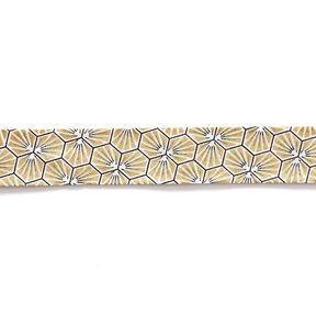 Fita de viés diamantes [27 mm] – dourado, 