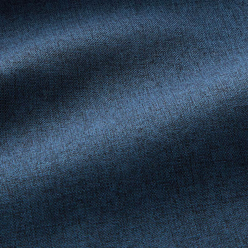 Tecido para estofos Mesclado Liso – azul-marinho,  image number 2
