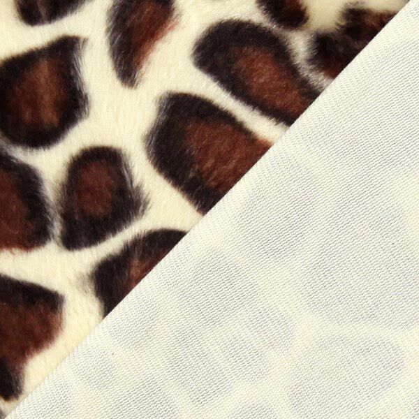 Imitação de pele girafa – castanho,  image number 3