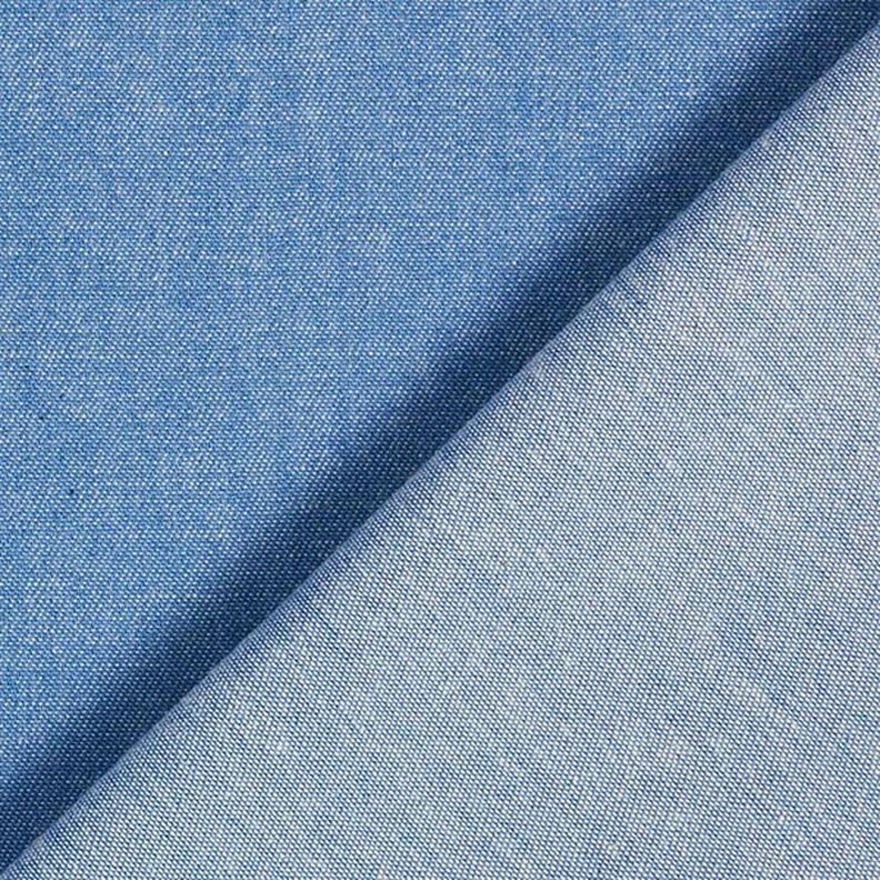 Chambray de algodão Jeanslook – azul,  image number 3