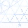 Grelha Triângulos | Vlieseline – branco,  thumbnail number 2