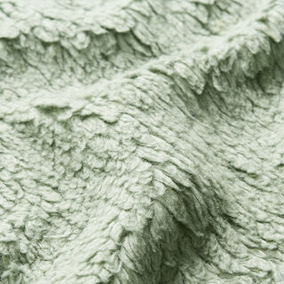 Sherpa de algodão lisa – verde amarelado, 