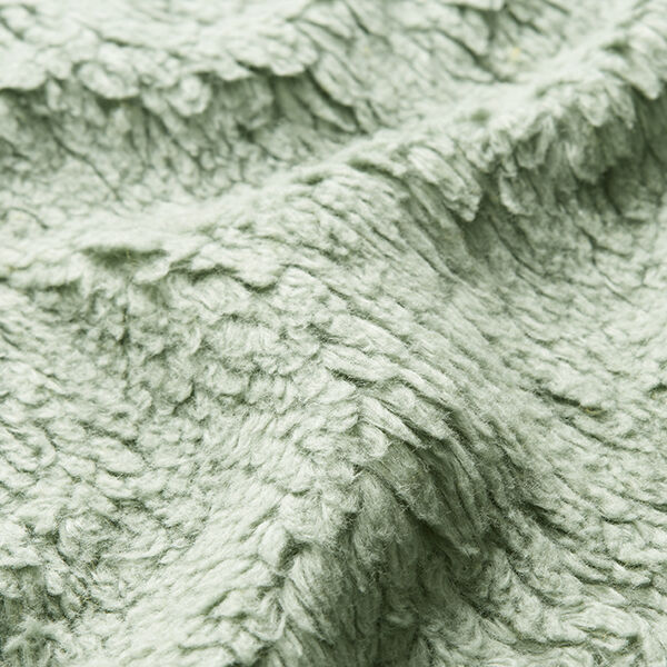 Sherpa de algodão lisa – verde amarelado,  image number 2