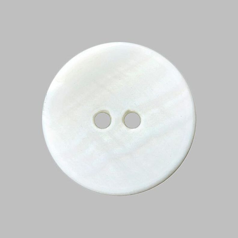 Botão madrepérola Cores pastel - branco,  image number 1