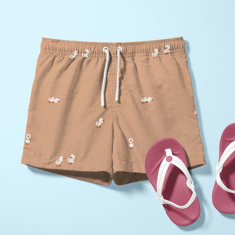 Jersey de algodão Pintainhos – castanho claro,  image number 6