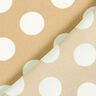 Tecido crepe Polka Dots [2,5 cm] – beige,  thumbnail number 4