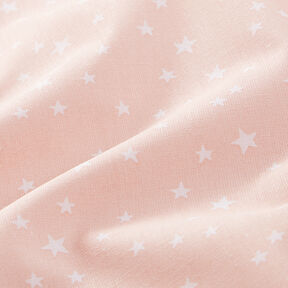 Popelina de algodão Estrelas irregulares – rosa, 
