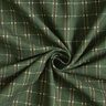 Tecido para decoração Meio linho Panamá Xadrez elegante – verde pinheiro/carmin,  thumbnail number 3