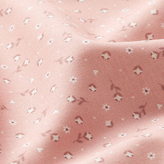 Tecido de algodão Popelina Florzinhas – rosa embaçado, 