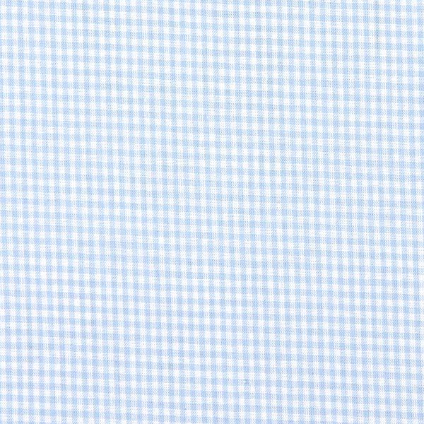 Tecido de algodão Vichy - 0,2 cm – azul claro,  image number 1