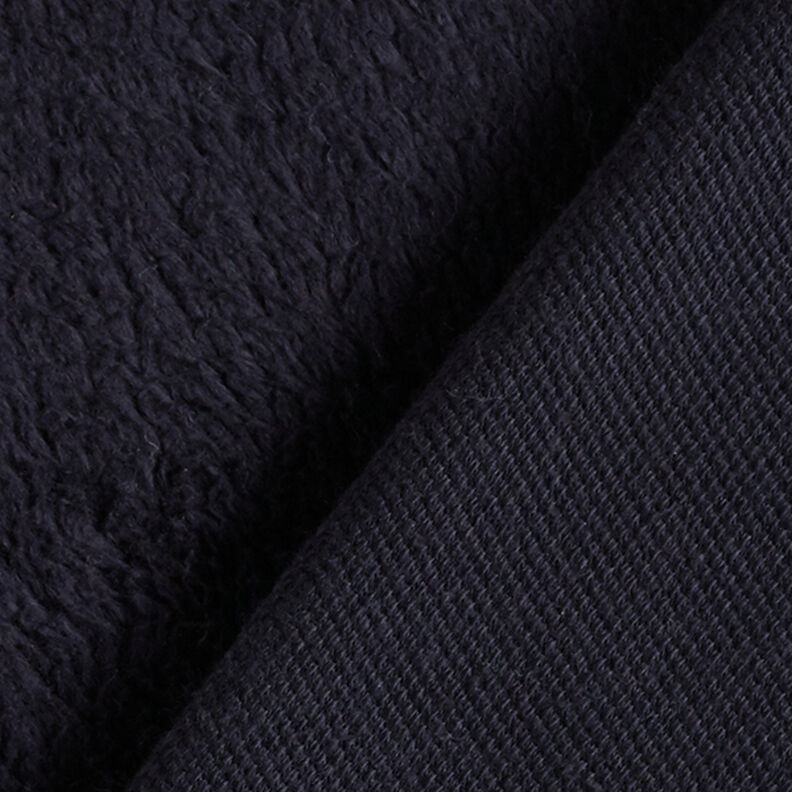 Sherpa de algodão lisa – preto,  image number 4