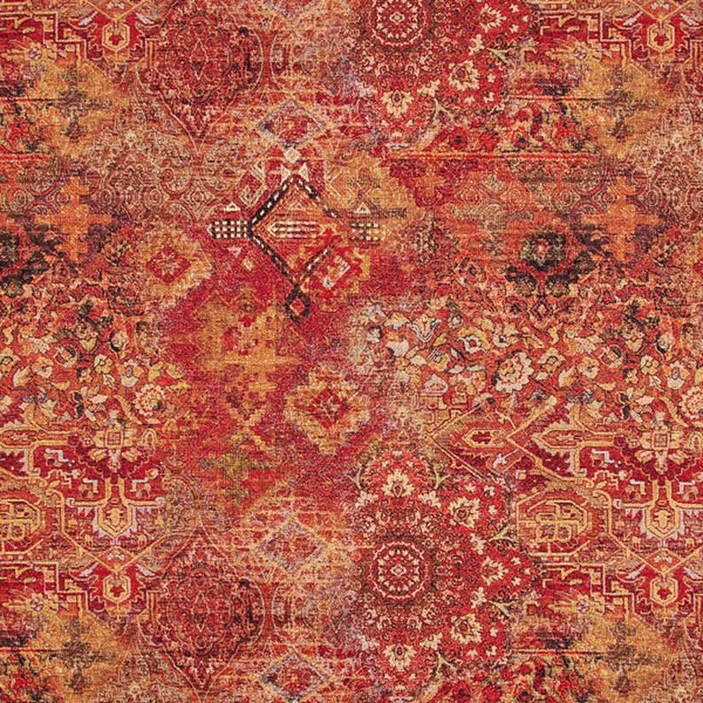 Tecido para decoração Gobelina tapete de tecido – terracota/vermelho-fogo,  image number 1