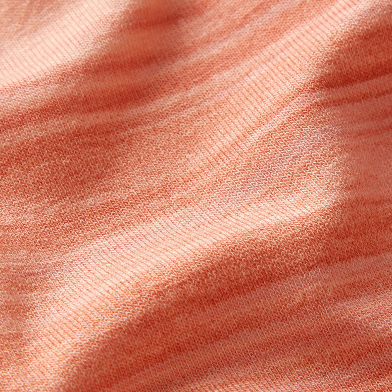 Jersey de viscose Gradação de cor Riscas na vertical – vermelho escuro/damasco,  image number 4
