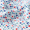 Tecido de algodão Cretone Xadrez – azul,  thumbnail number 2
