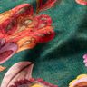 Veludo para decoração Gavinha floral – pinheiro azul/rosé,  thumbnail number 3