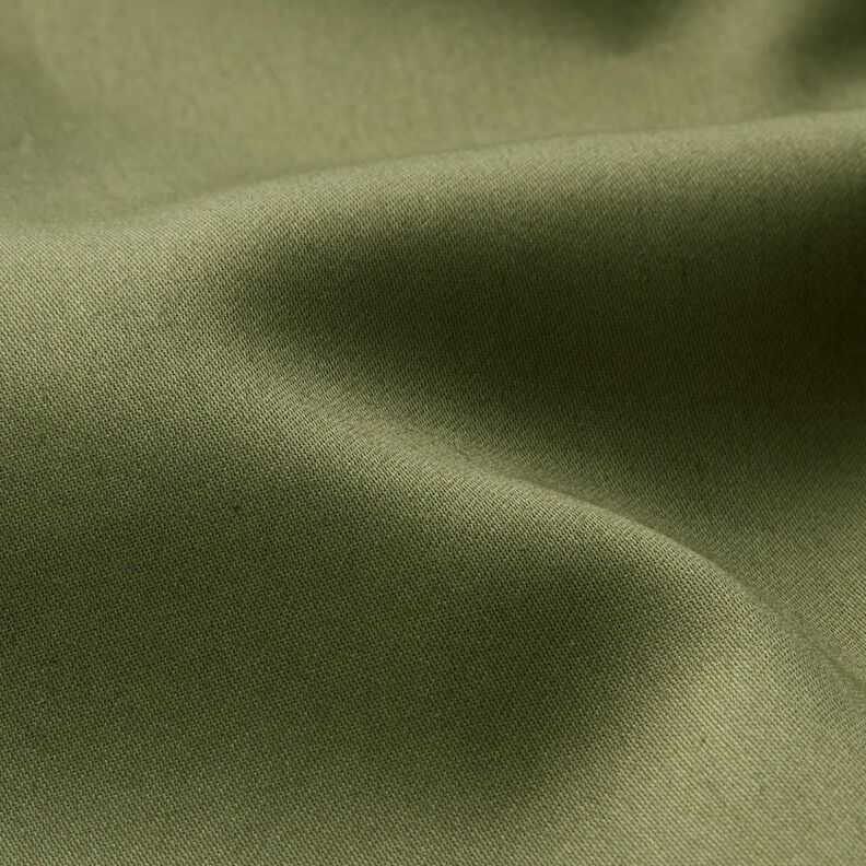 Cetim de algodão Liso – oliva,  image number 3