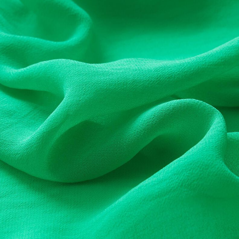 Crepe Chiffon Liso – verde esmeralda,  image number 2