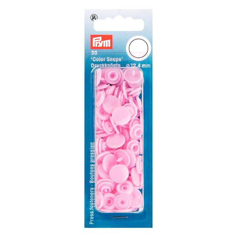 Botões de pressão Color Snaps 13 – rosa | Prym,  image number 1