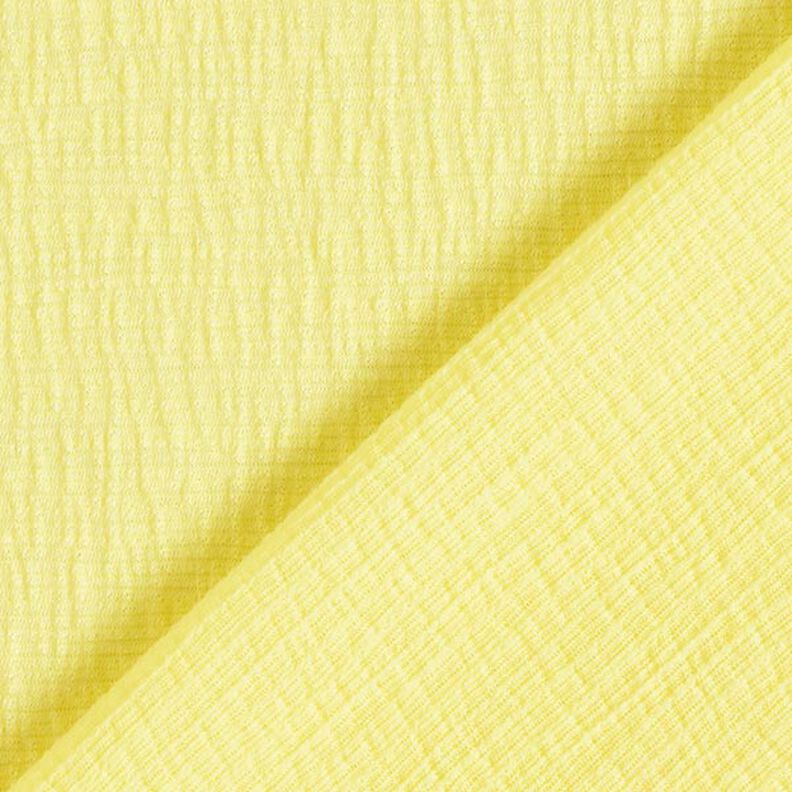 Jersey enrugado Liso – amarelo claro,  image number 3